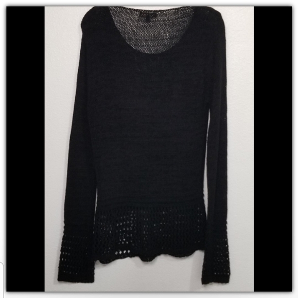 BCBGMAXAZRIA open knit sweater - Picture 2 of 4